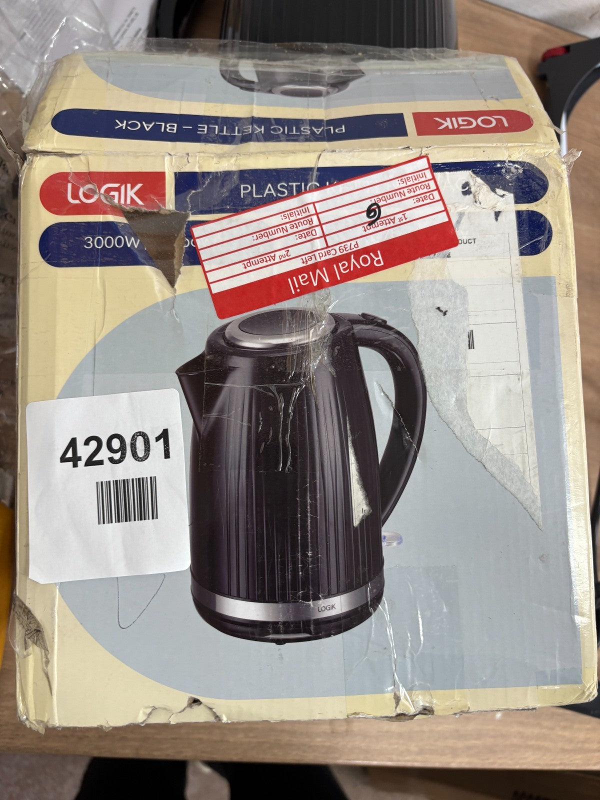 LOGIK L17PKB23 Jug Kettle - Black