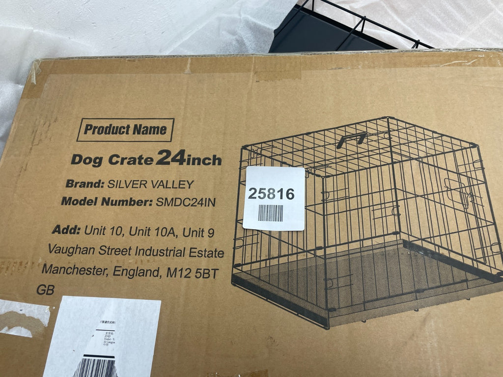 Silver Valley Dog Crate 24 Inch