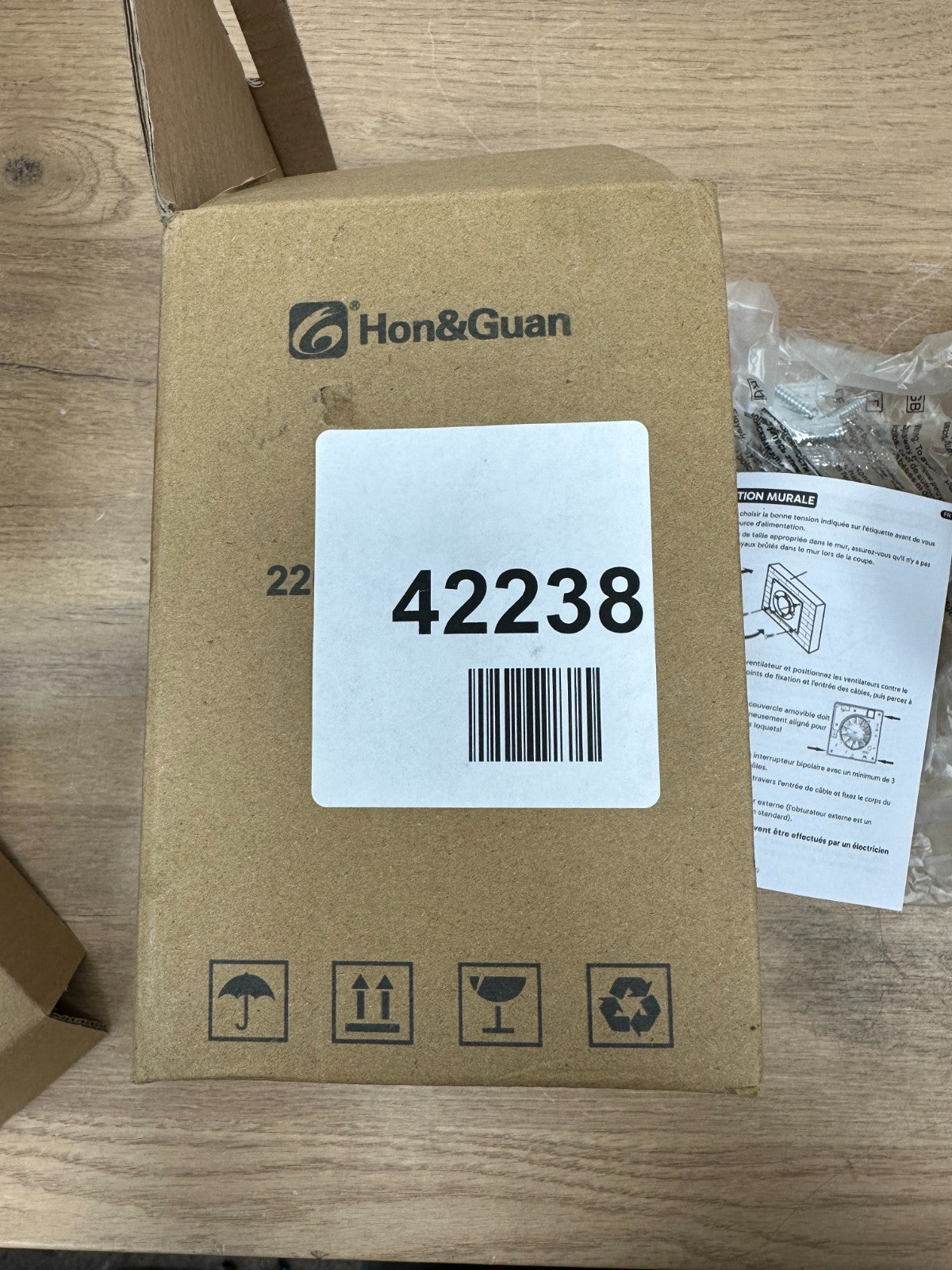Hon&Guan Smart 102mm Bathroom Extractor Fan 4"