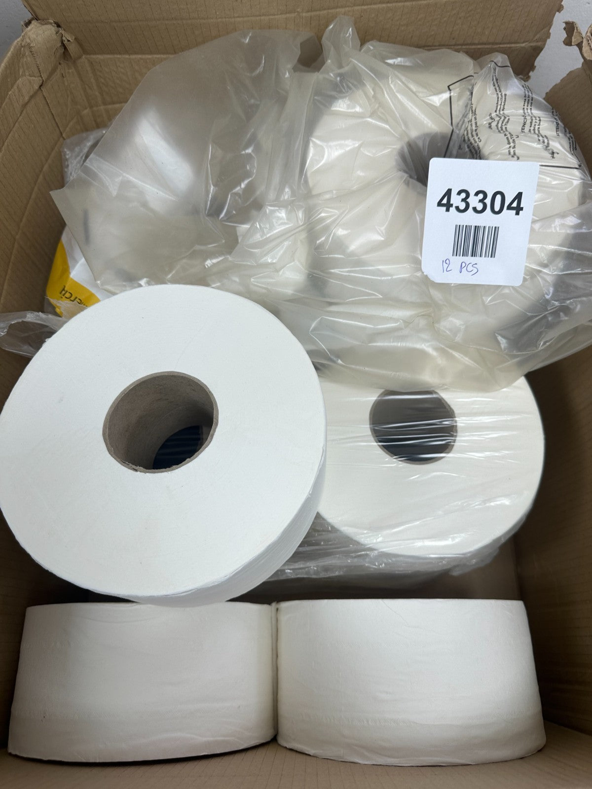 12 Mini Jumbo Toilet Rolls Toilet Paper Commercial Toilet Rolls Toilet Paper
