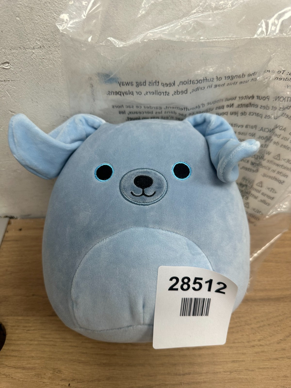 Squishmallows Original 7.5-Inch Brett the Weimaraner Dog - Collectable Cute Plus