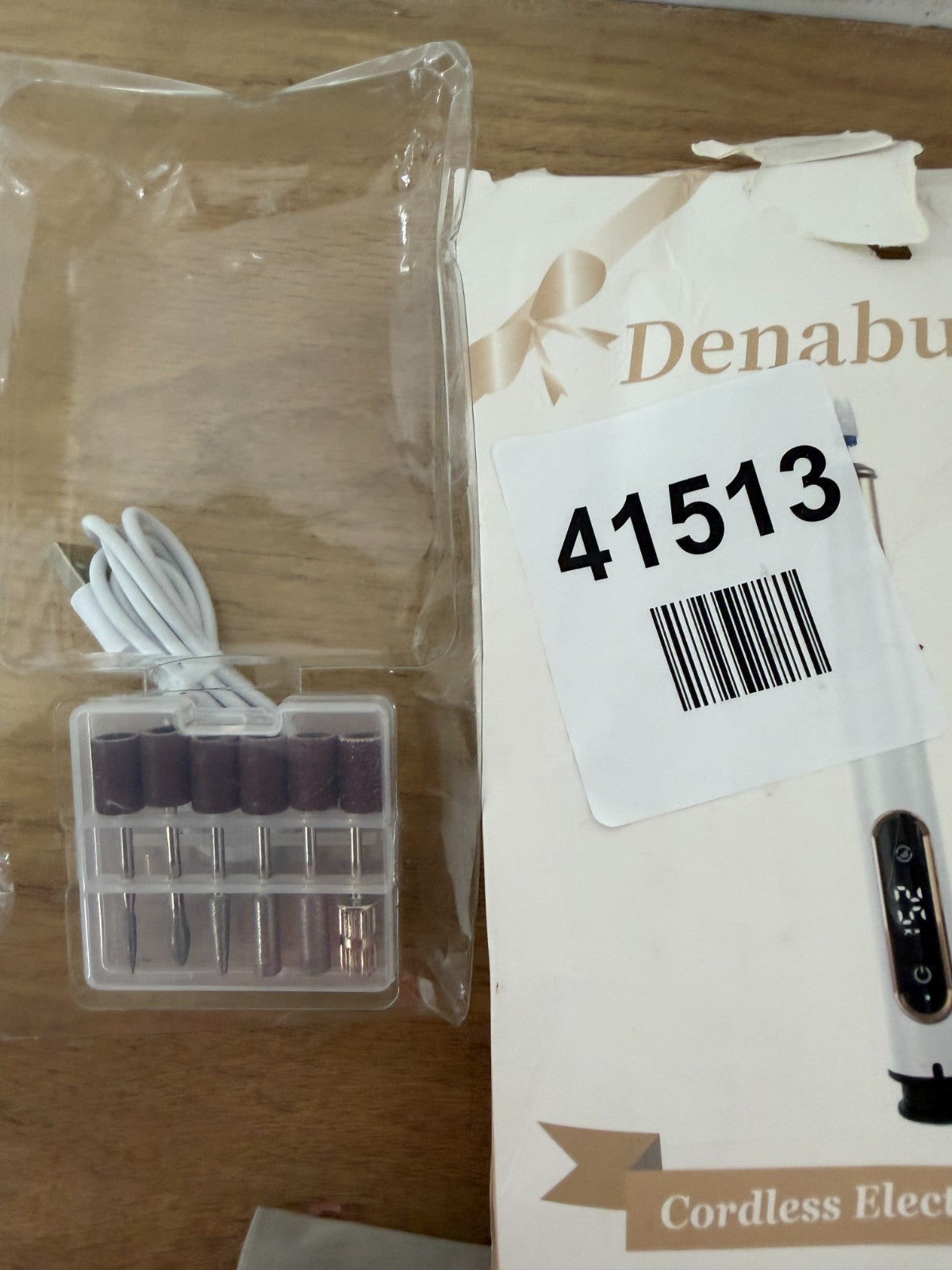 Denabuty Cordless Electric Nail Drill Machine