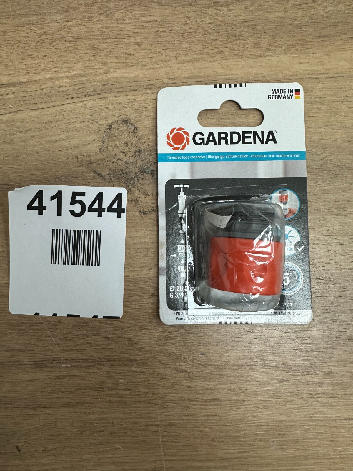 NEW Gardena Garden Watering & Hose Pipe Fittings - Threaded Hose Connector
