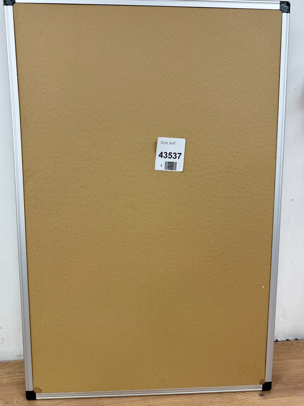 Bi-Office Notice Board Maya, Green Felt, Aluminium Frame, 90 x 60 cm