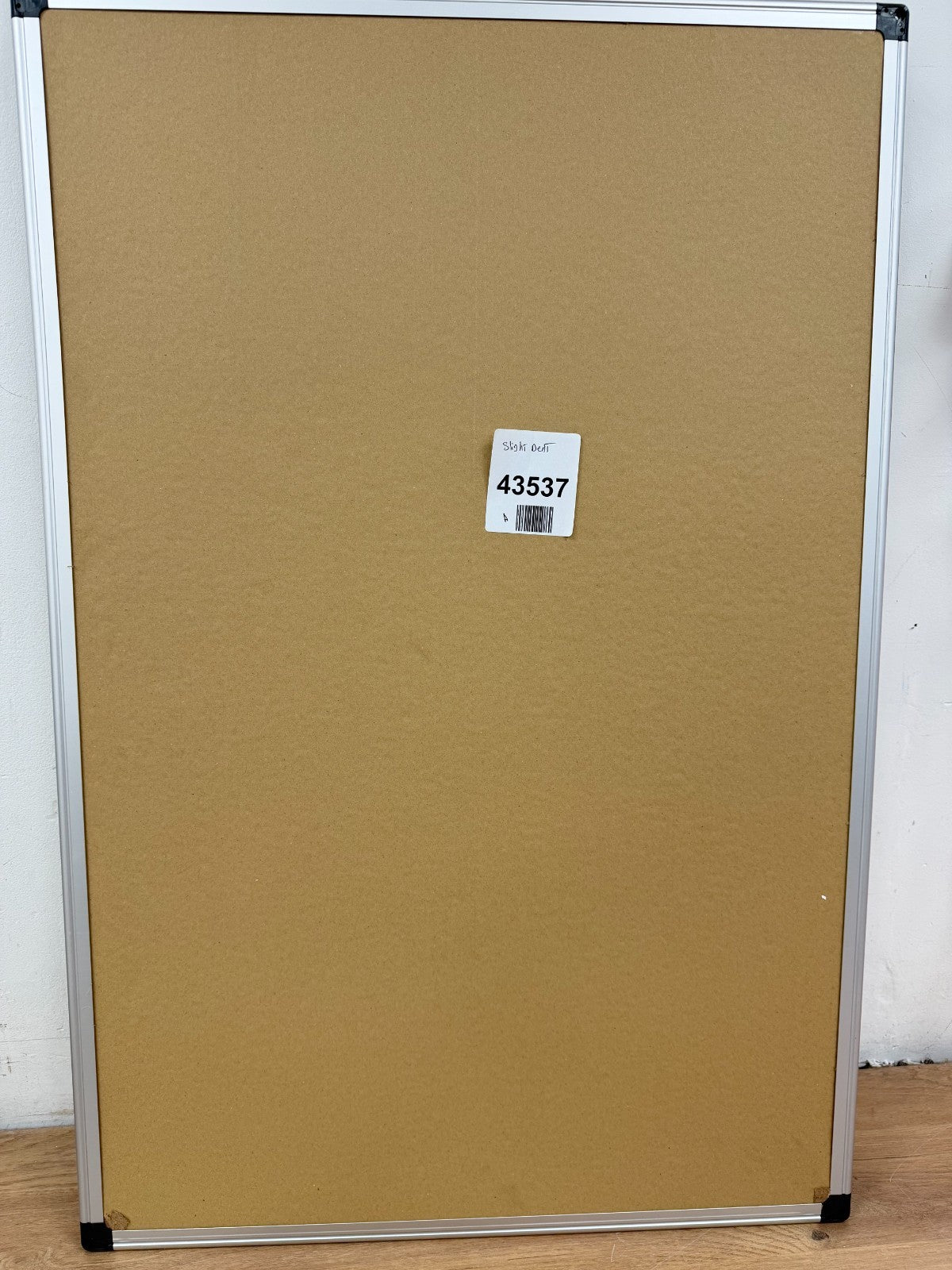 Bi-Office Notice Board Maya, Green Felt, Aluminium Frame, 90 x 60 cm