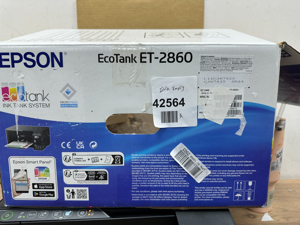 Epson EcoTank ET-2860 - Read Description — New (other) (photo 7)
