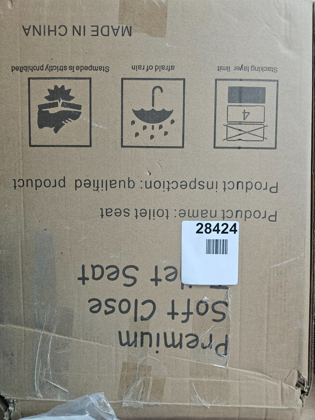 Premium soft close toilet seat
