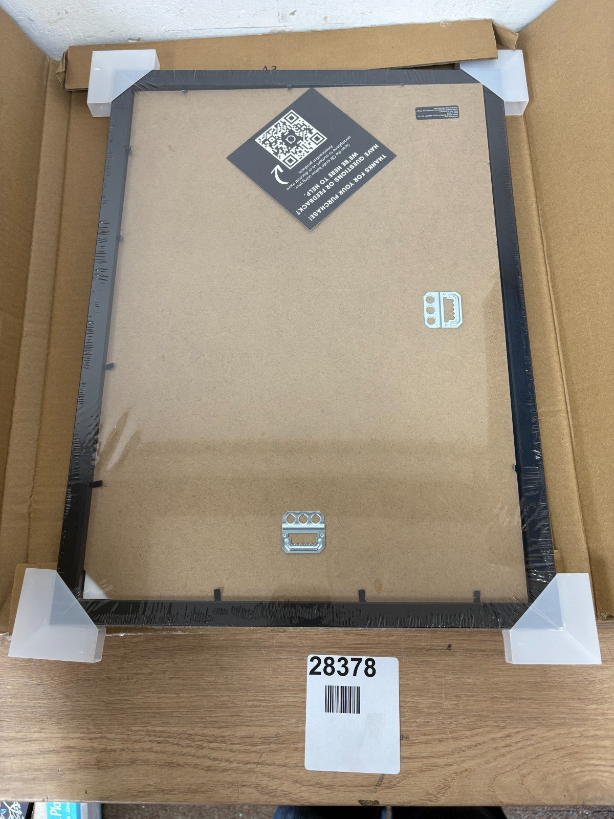 Americanflat A3 Picture Frame with Shatter-Resistant Glass - 11.7x16.5 Frame