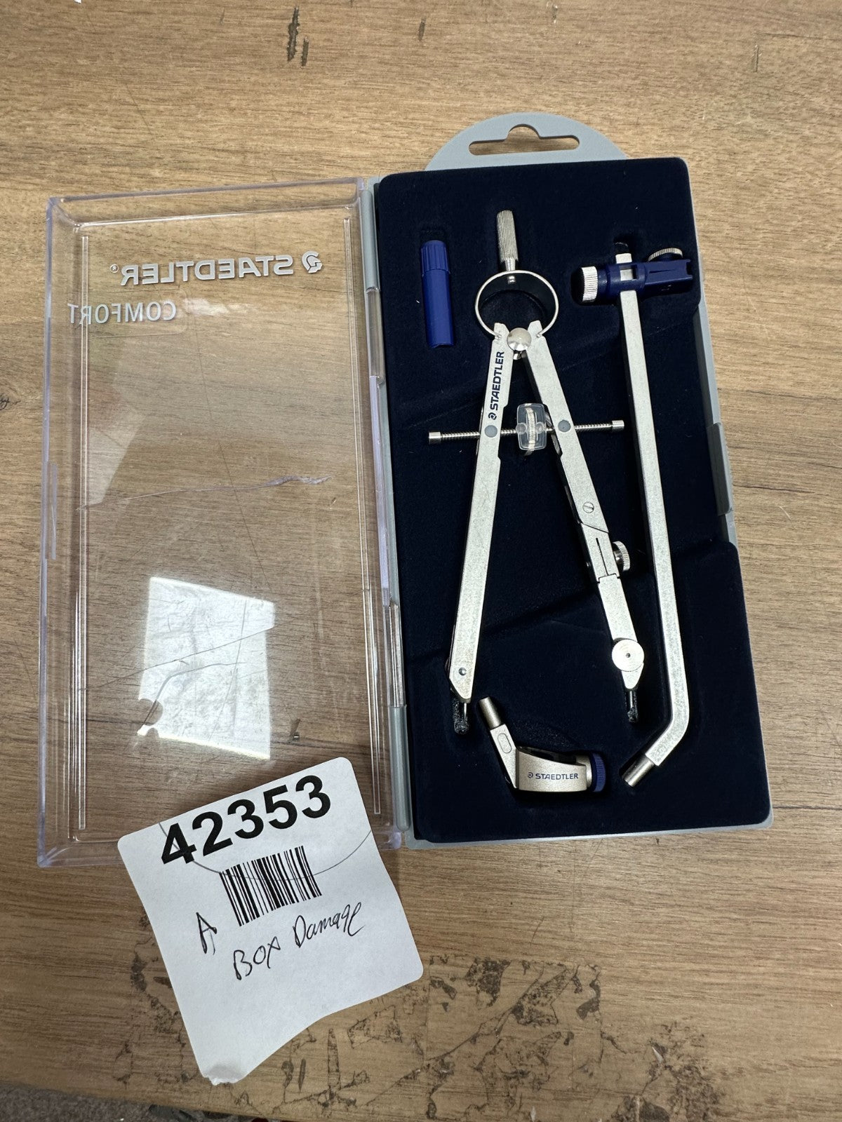 STAEDTLER 551 02 Mars Comfort Precision Compass Set with Lead Part