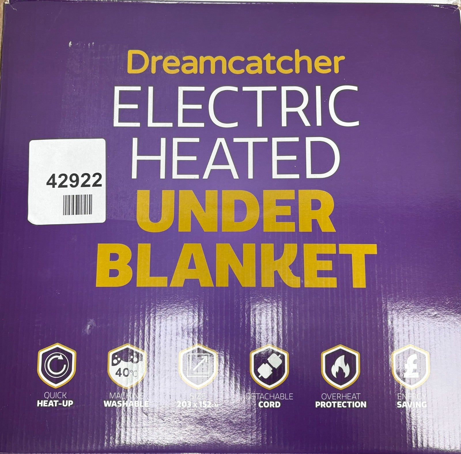 Dreamcatcher Electric Heated Blanket with Dual Controls