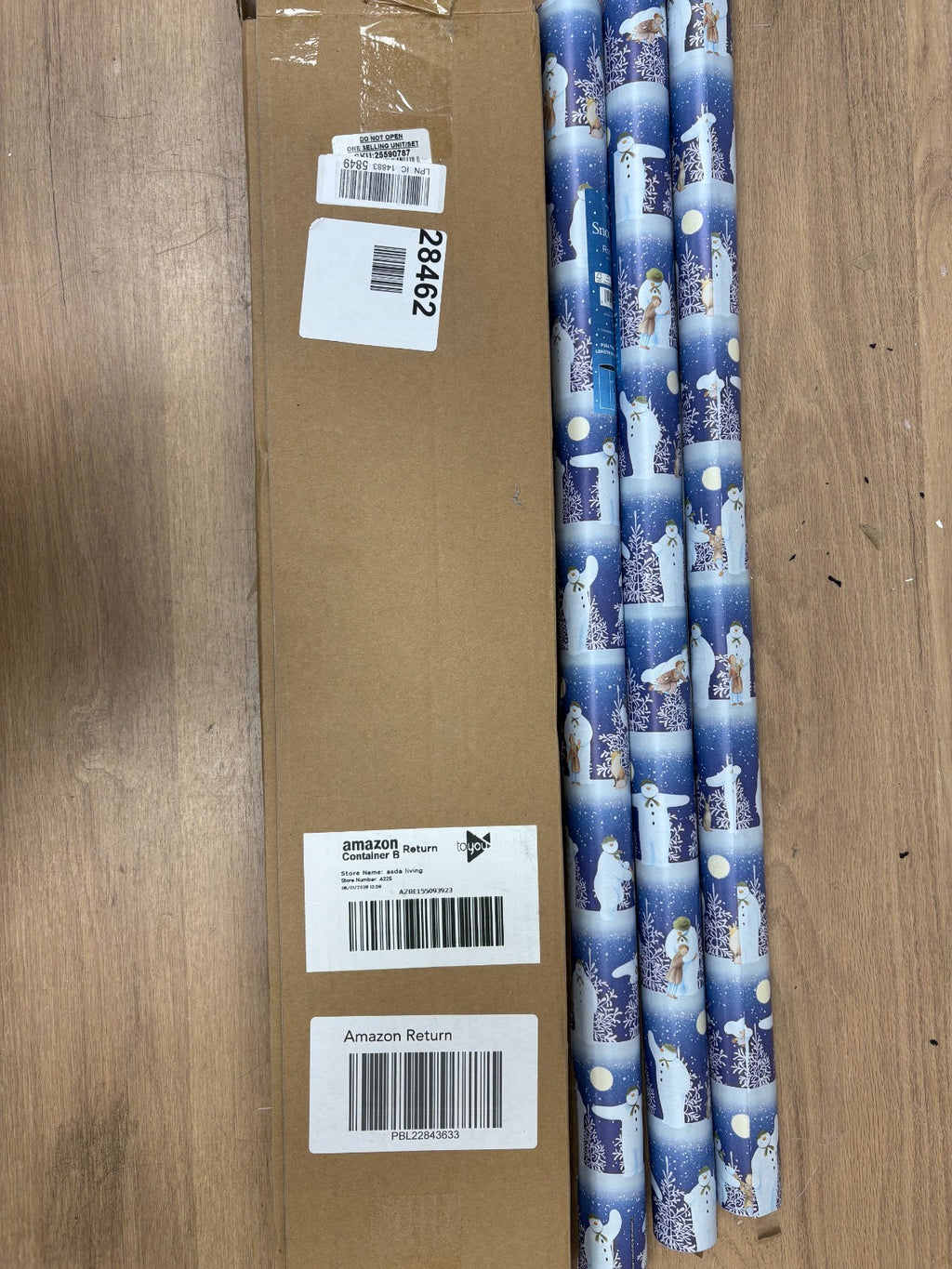 Wrapping Paper, Pack of 3, The Snowman