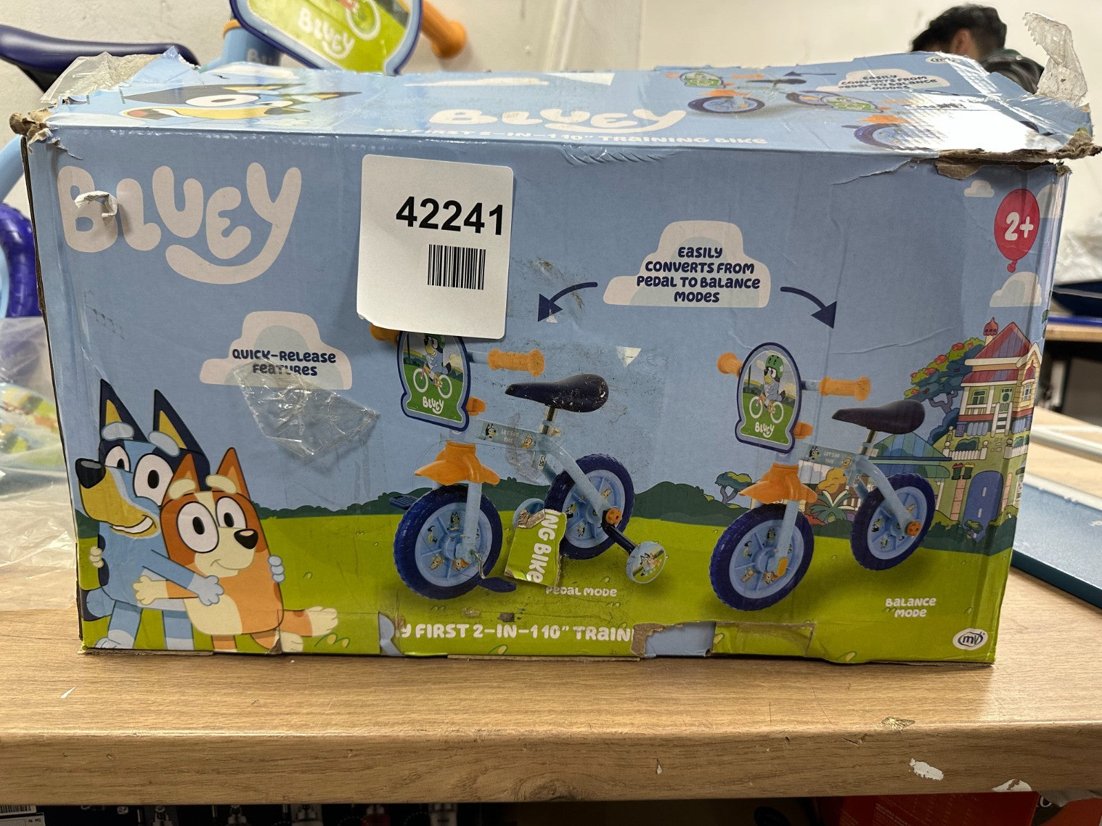 Bluey M004686 10 inch Training Bike - Missing part