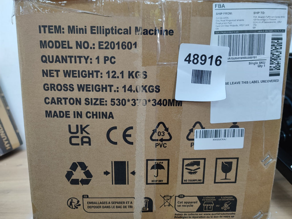 Mini Elliptical Trainer Under Desk Elliptical Machine Pedal Exerciser Stepper UK