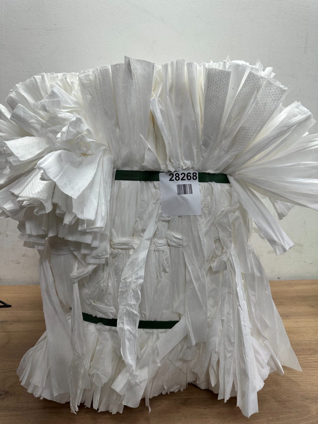 Cut Recycled White Sheeting Rags Wiping Rag Textile Waste Wipers