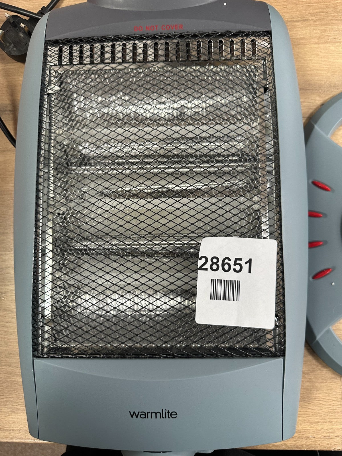 Warmlite WL42005 3 Bar Halogen Heater with Carry Handle, Safety Tip-Over Switch