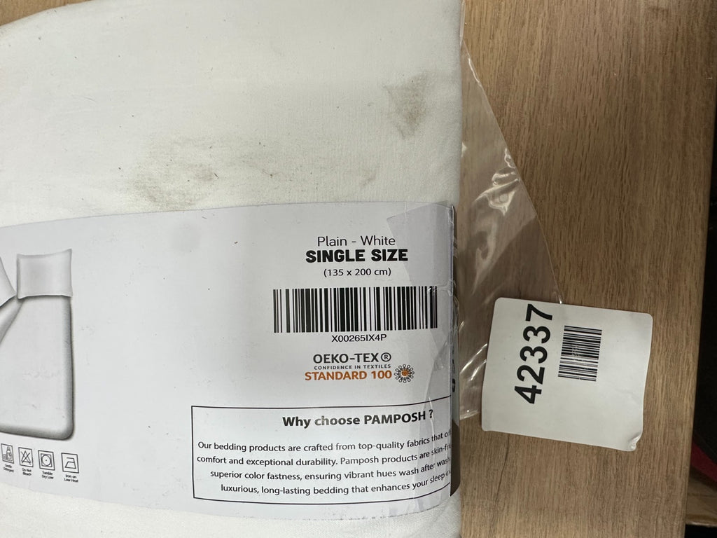 Pamposh luxury bedding essentials single 135x200 cm