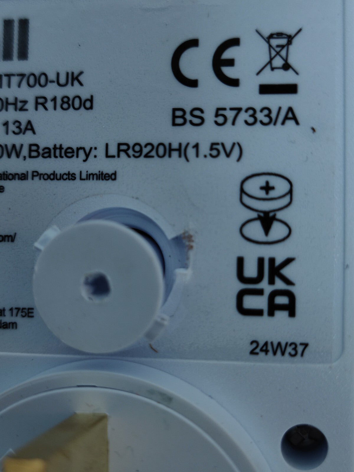 Diall IP20 7 day Electronic Timer EMT700-UK