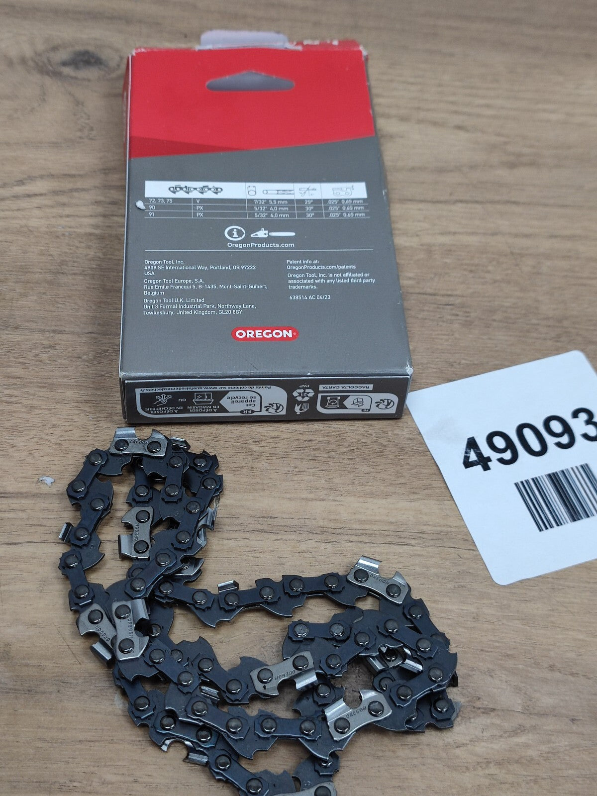 Oregon Garden Hand Tools & Equipment replacement chain