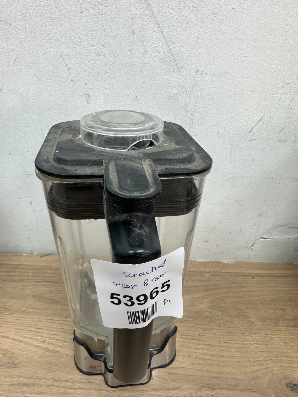 Replacement jug for ninja- Scratched, wear & tear