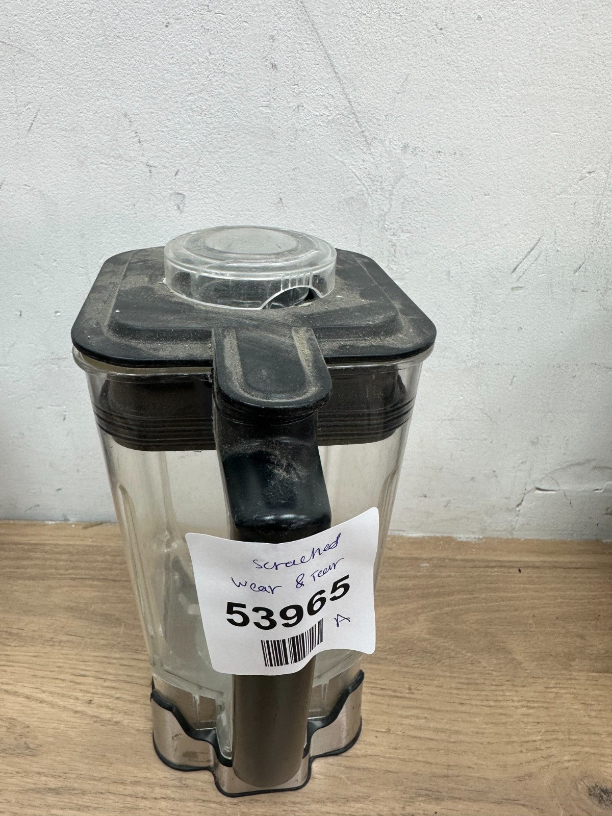 Replacement jug for ninja- Scratched, wear & tear