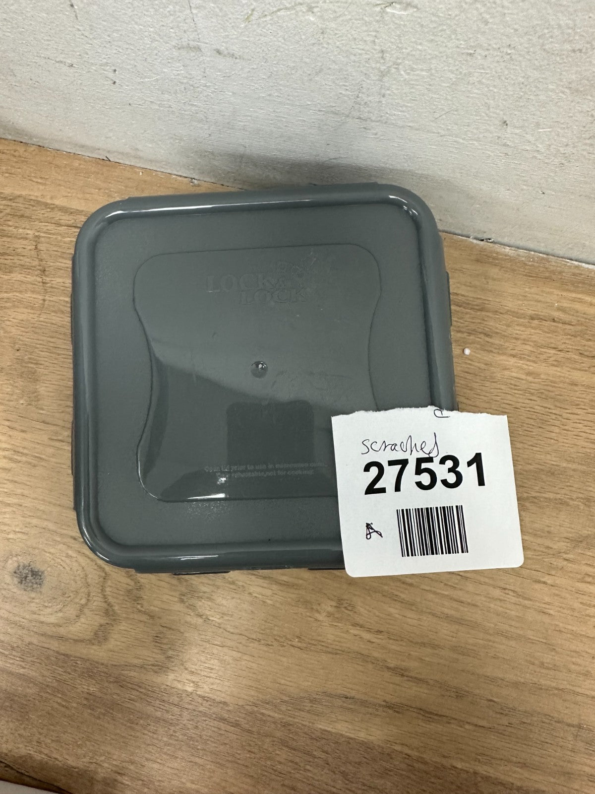 LocknLock Eco Food Containers with Lids - Square 870ml