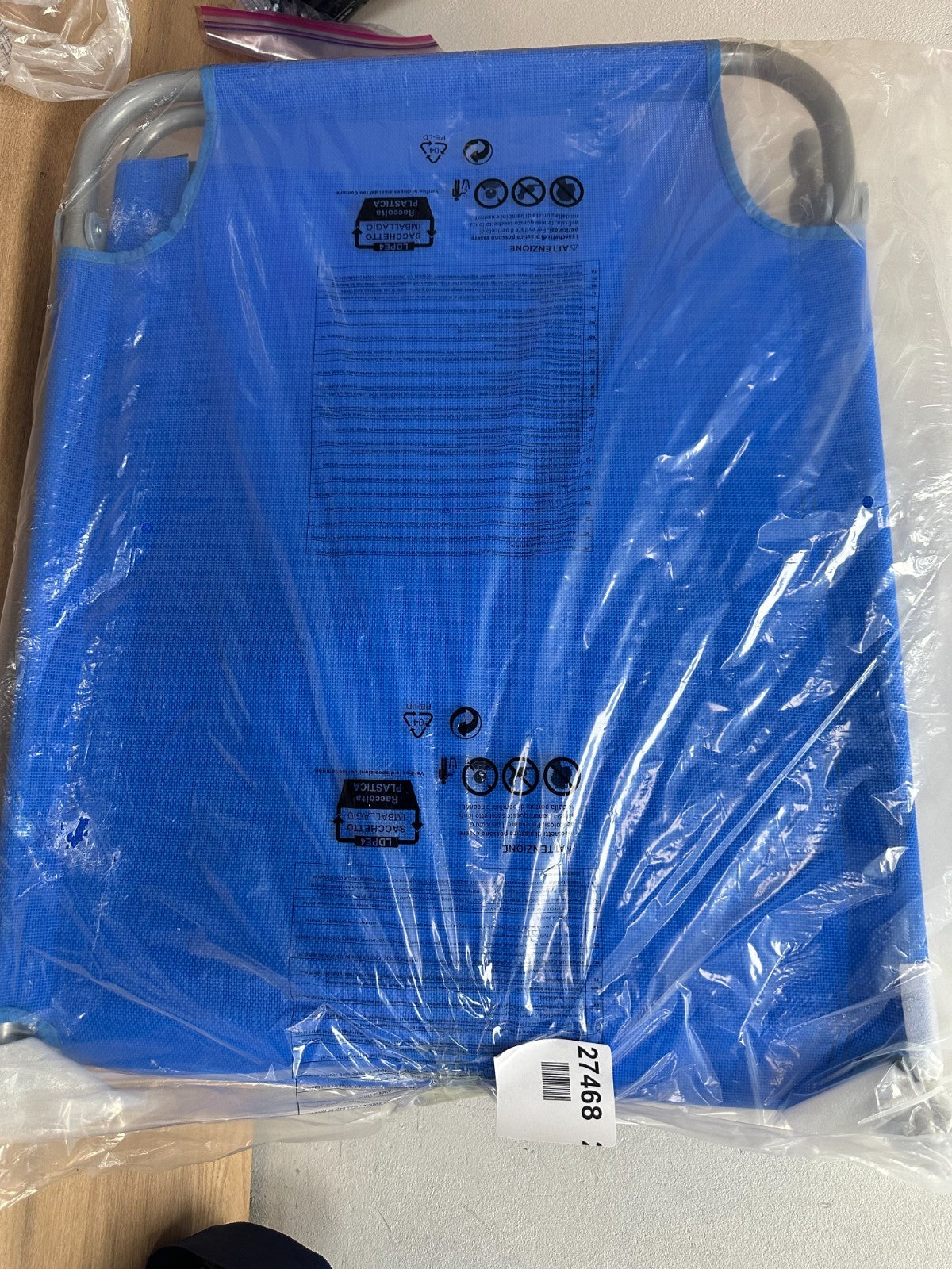 VOUNOT Textilene Folding Sun Loungers Set of 2 with Backrest & Sunshade