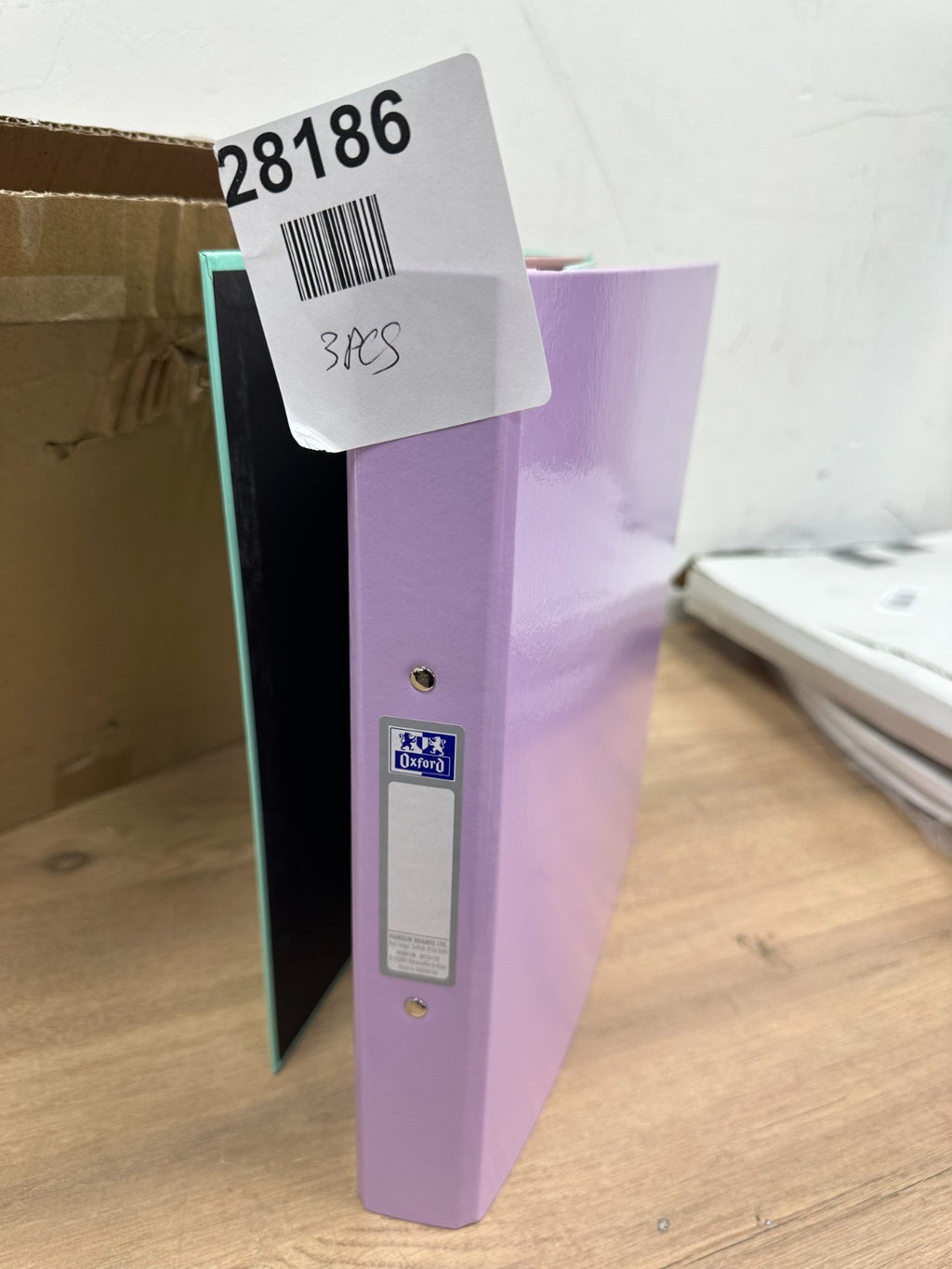 3x Oxford Premium A4 Lever Arch File