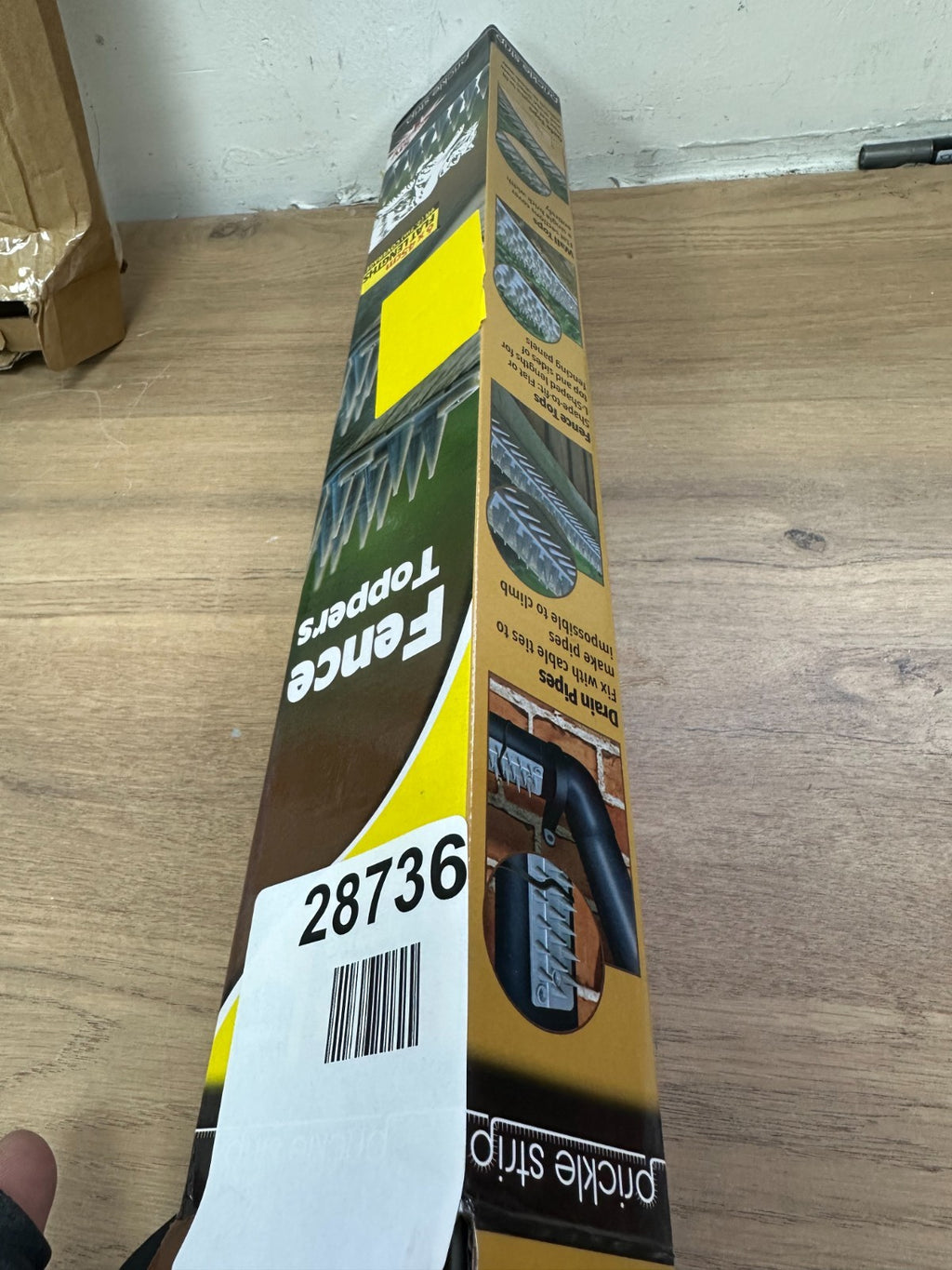 STV Defenders Garden Fence Toppers 6 x 45cm Flat Lengths - 2.7m