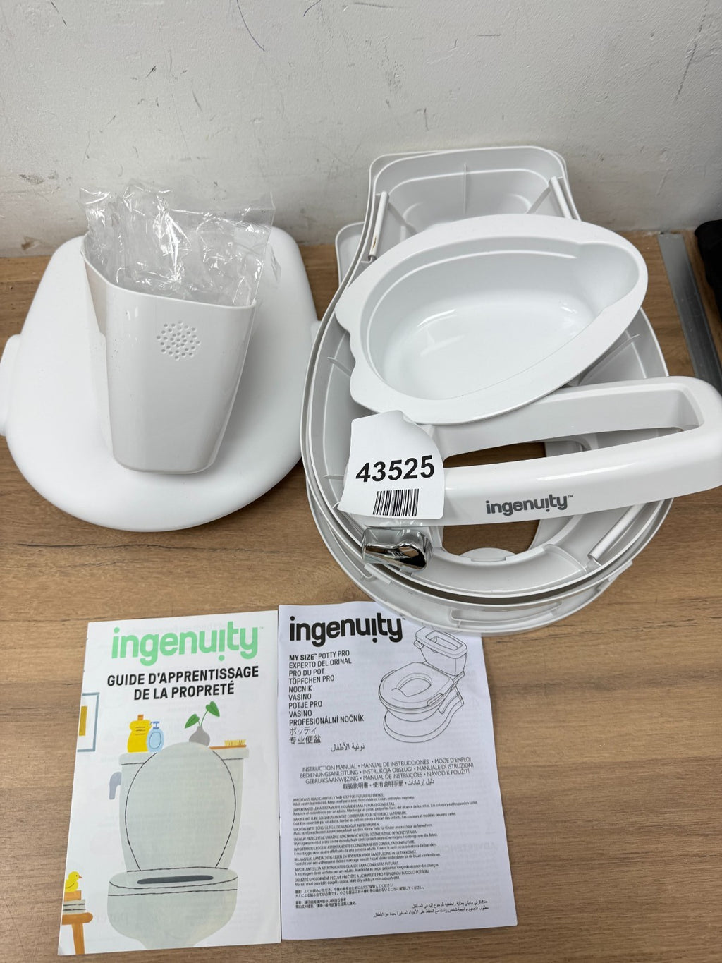 Ingenuity My Size Potty Pro 2-in-1 Potty Training Toilet