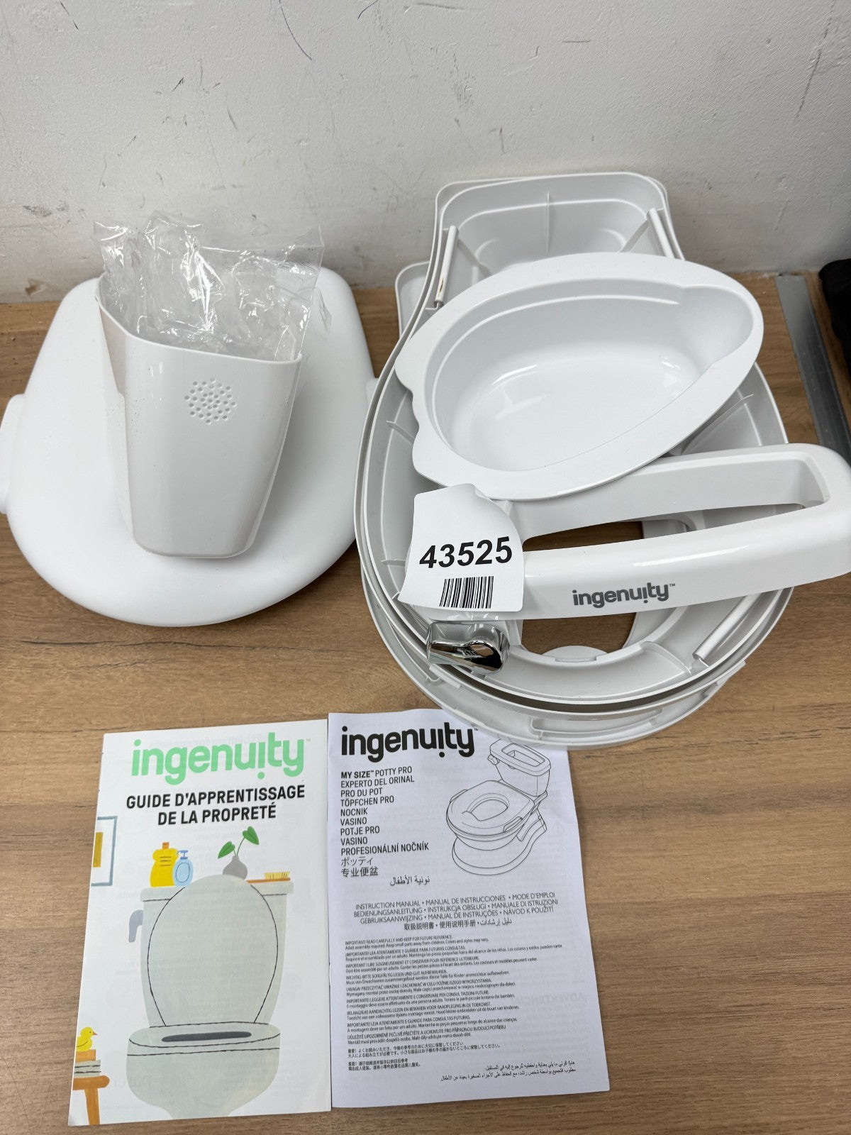 Ingenuity My Size Potty Pro 2-in-1 Potty Training Toilet