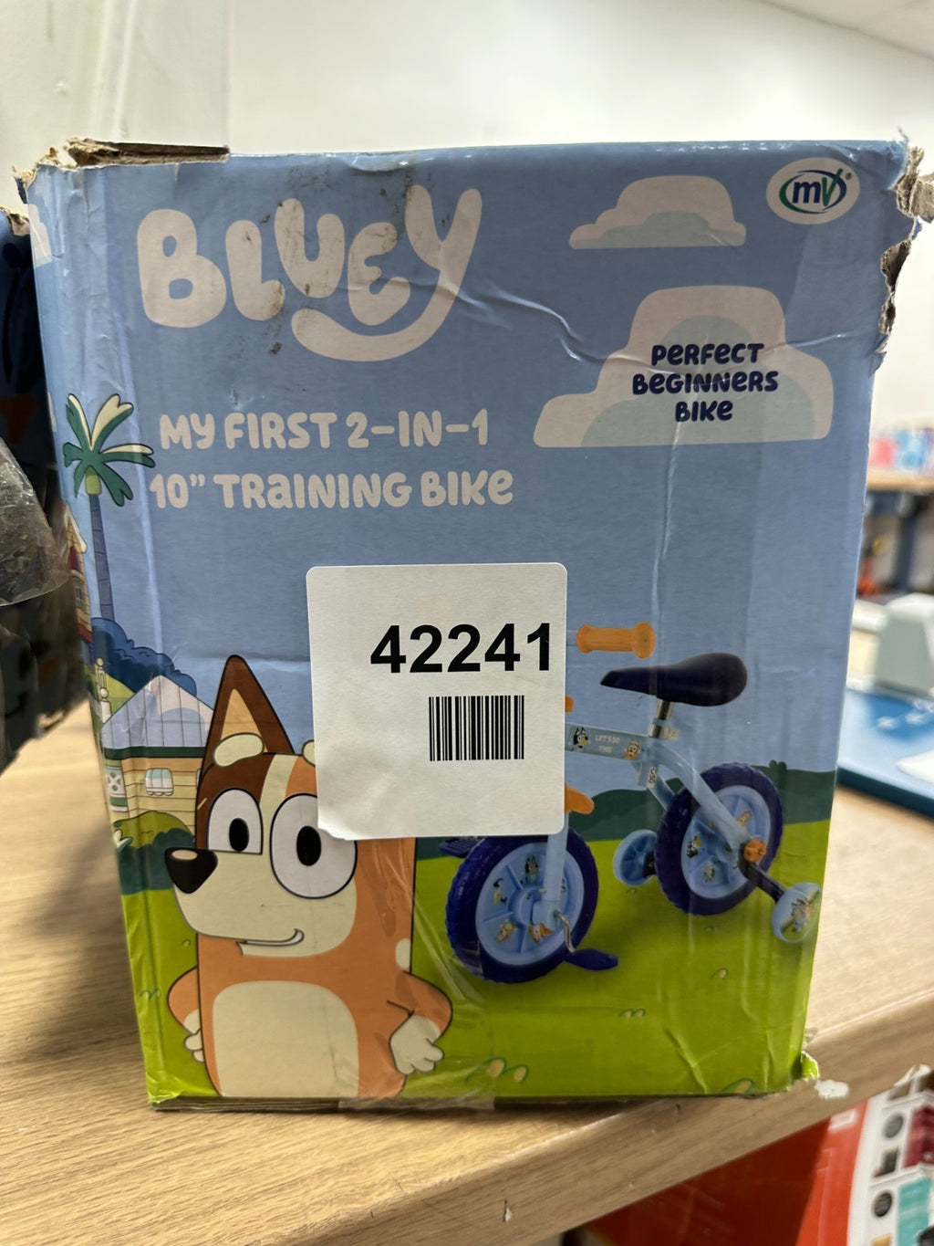Bluey M004686 10 inch Training Bike - Missing part