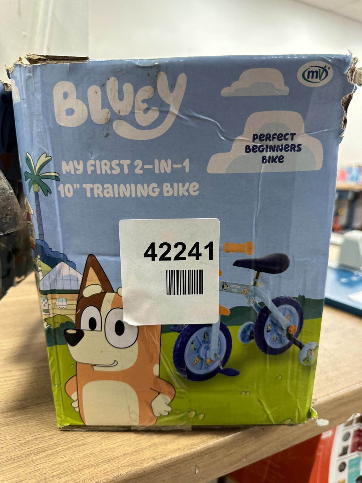 Bluey M004686 10 inch Training Bike - Missing part