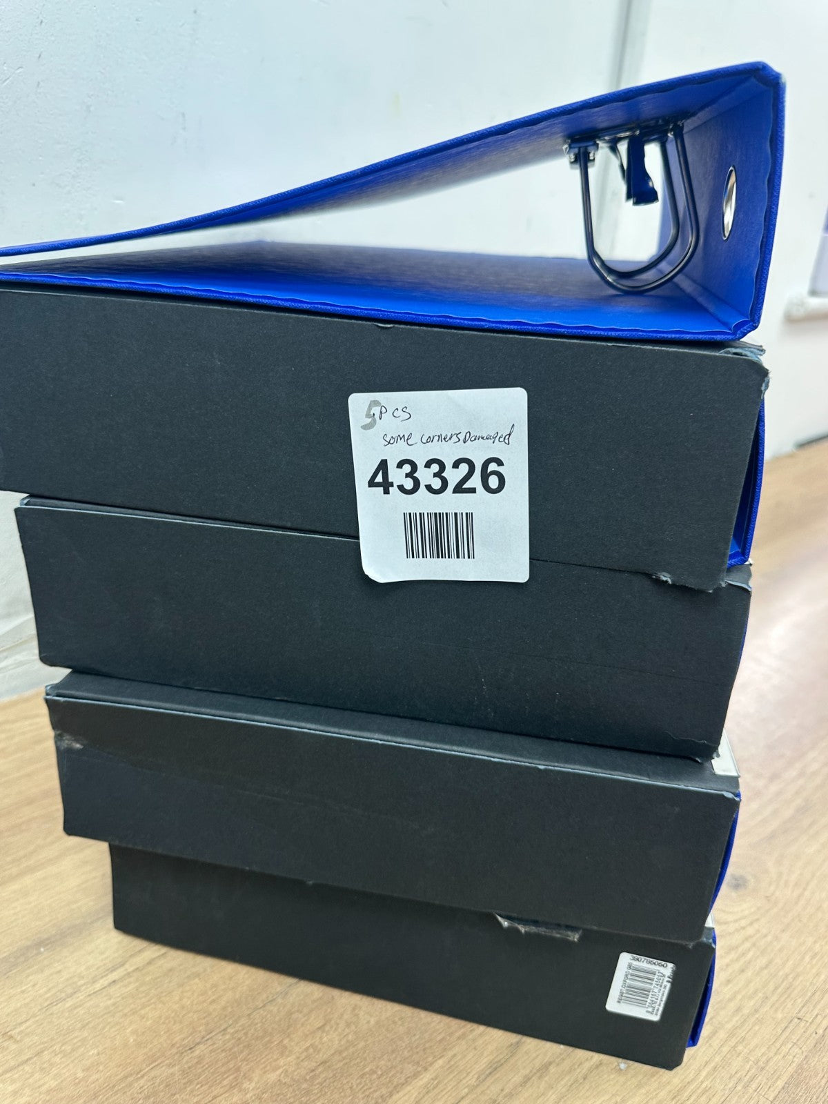 Esselte Oxford Ringbinder with Lever Mechanism and Case Dorso 8 cm Blue 5 ONLY