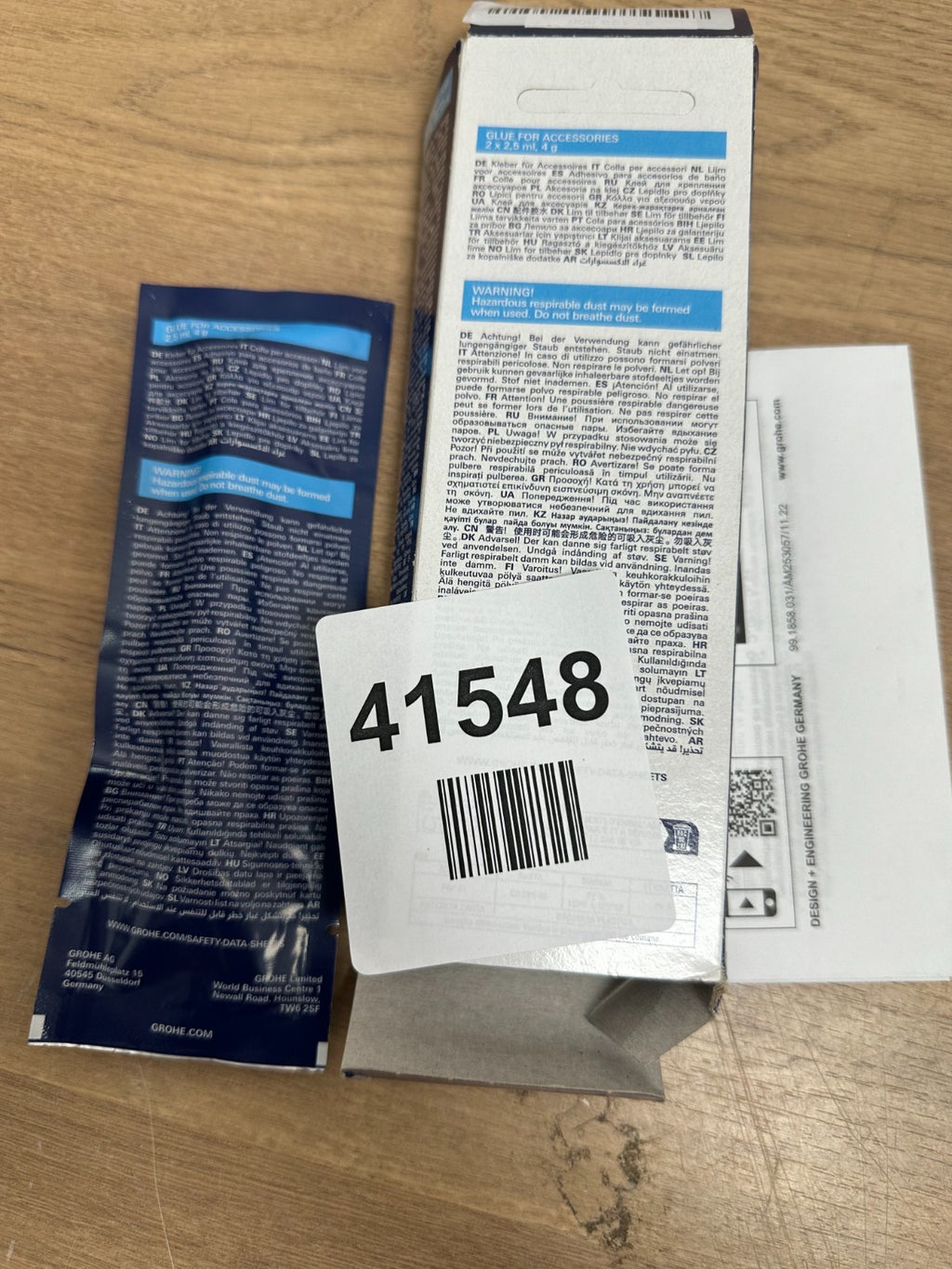 GROHE Quickfix Adhesive for Bathroom Accessories