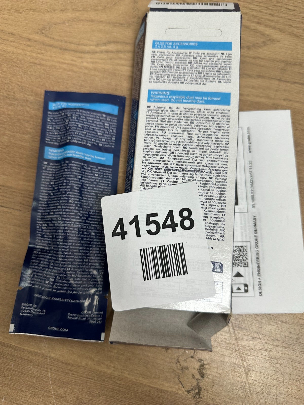GROHE Quickfix Adhesive for Bathroom Accessories