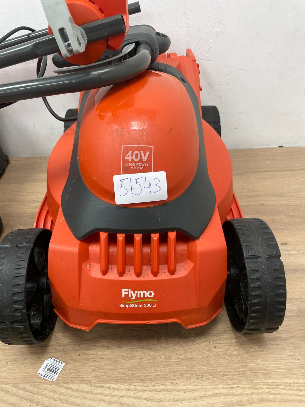 Flymo SimpliStore 300 Li Cordless Lawnmower - BARETOOL — Used (photo 5)