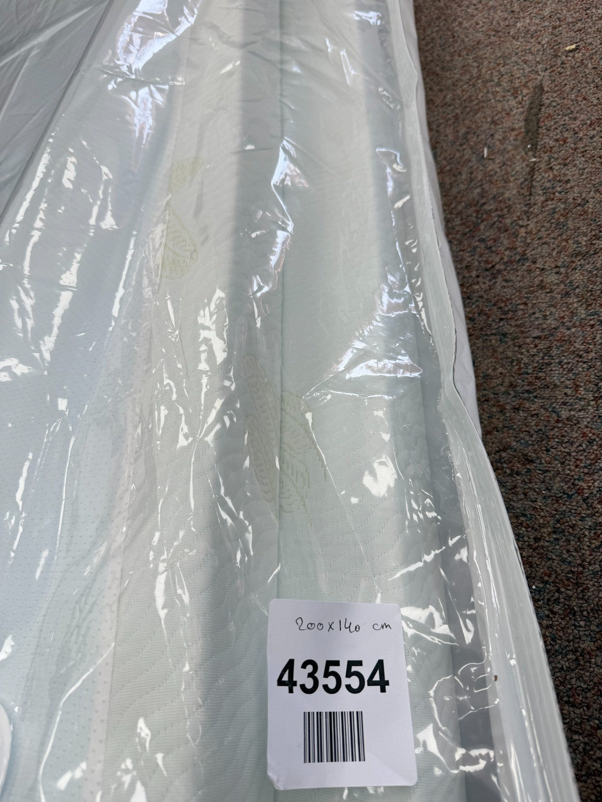 NewentorLife Mattress Topper for Back Pressure Relief Double Bed, 7cm Mattress T