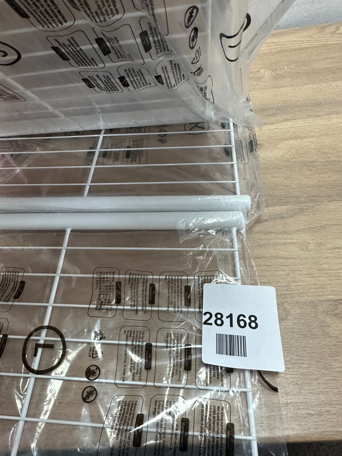 Clothes Rail, Freestanding Clothes Rack, 5 Storage Shelves, Metal Frame SONGMICS