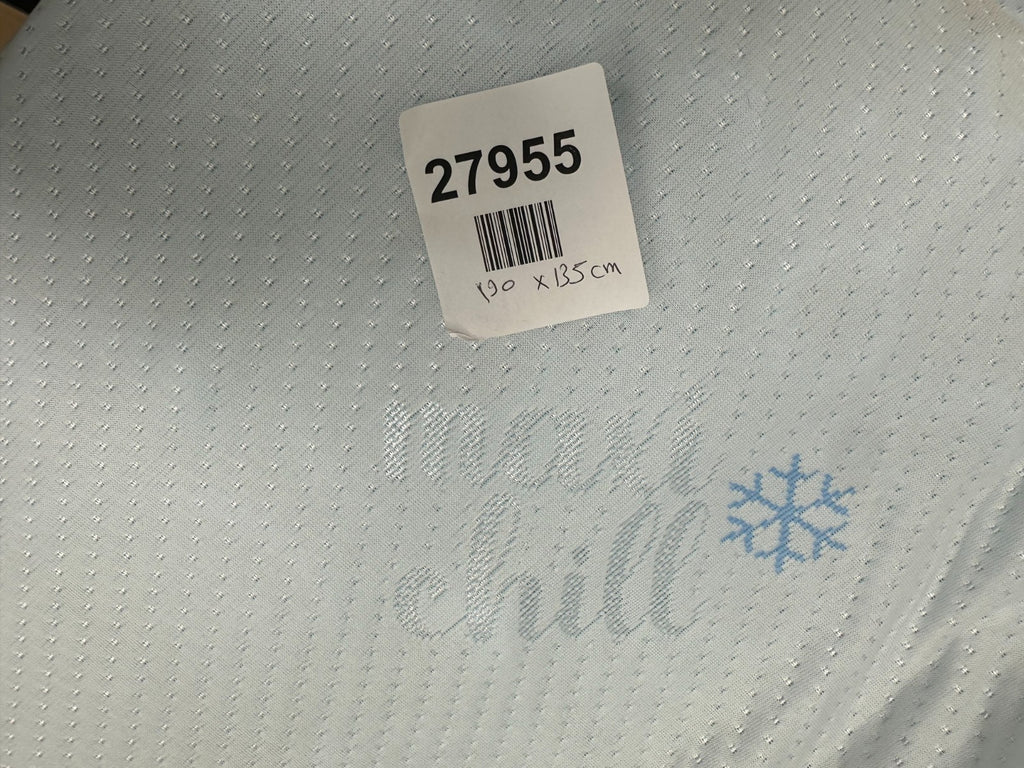 CloudComfort Mattress Topper with Summer and Winter Side, 7 Zones, 7 cm Height,