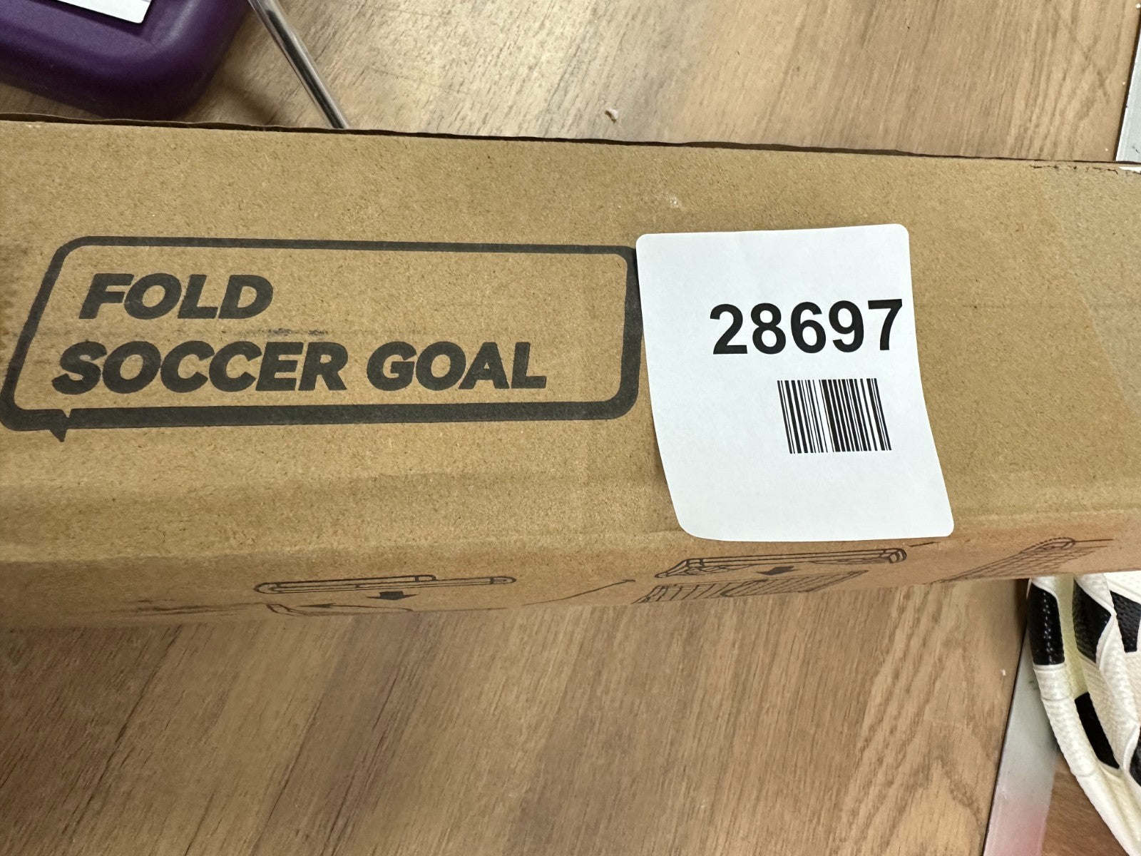 KIBIGoal Foldable football  Goal set 60cm x 45cm