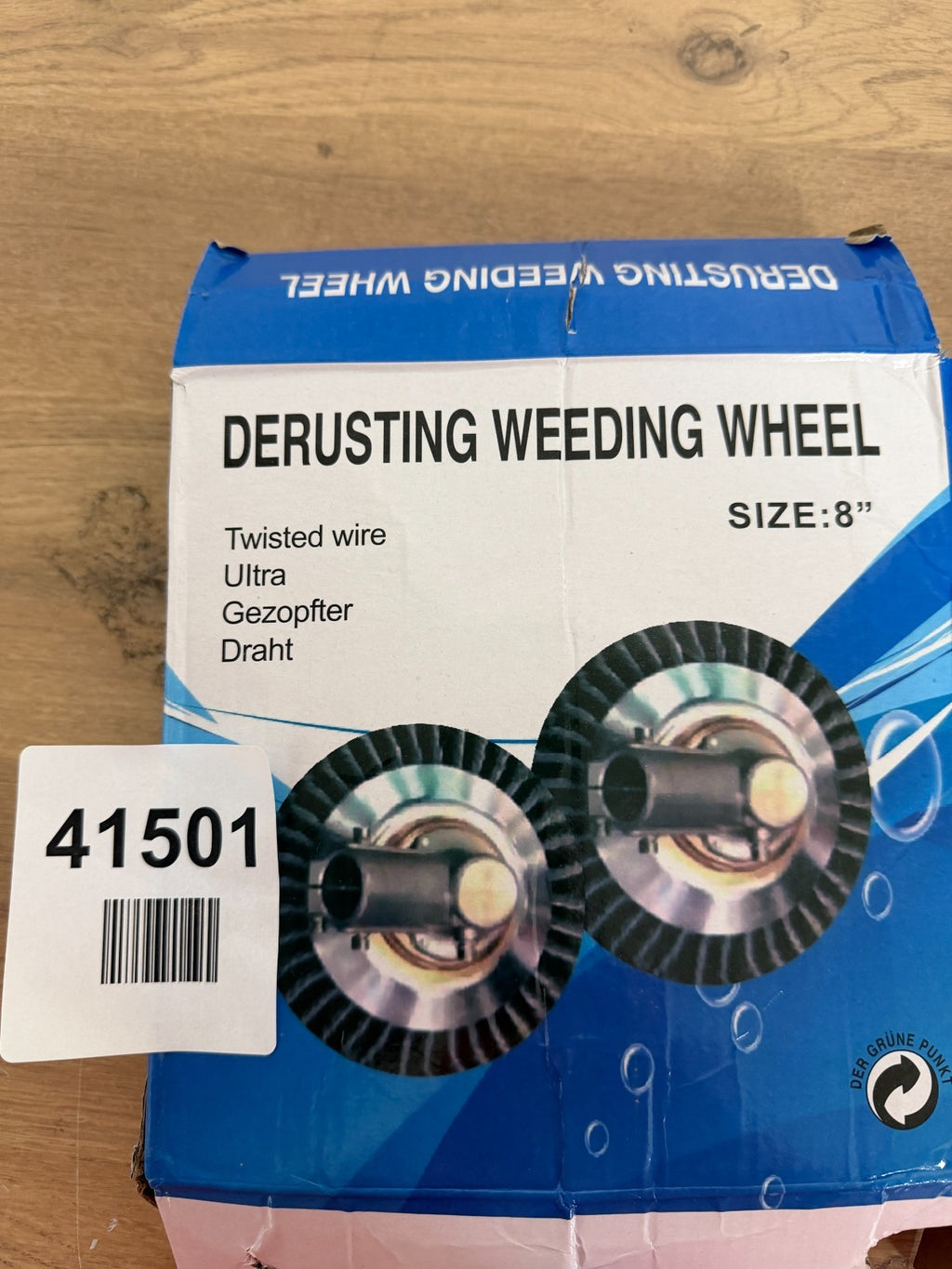Derusting Weeding Wheel, 8 Inch Rotating Wheel Brush Disc