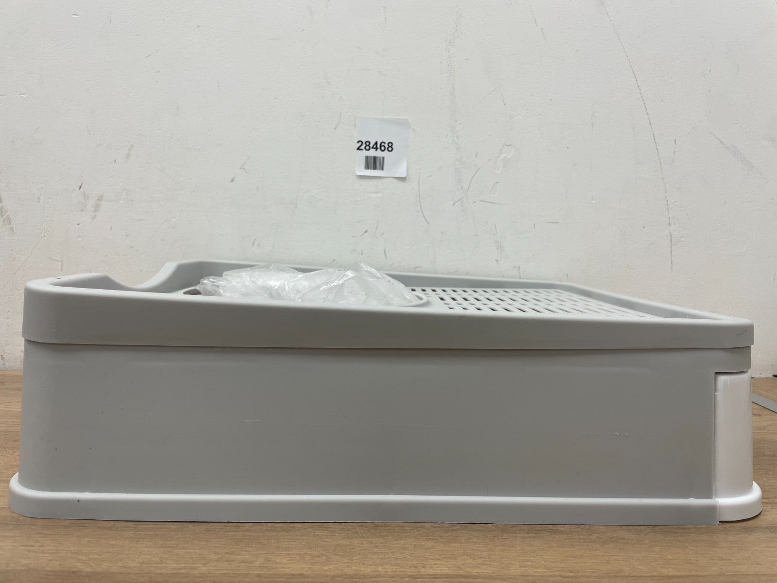 Cat Litter Tray, Large Foldable Cat Litter House with Lid, Litter