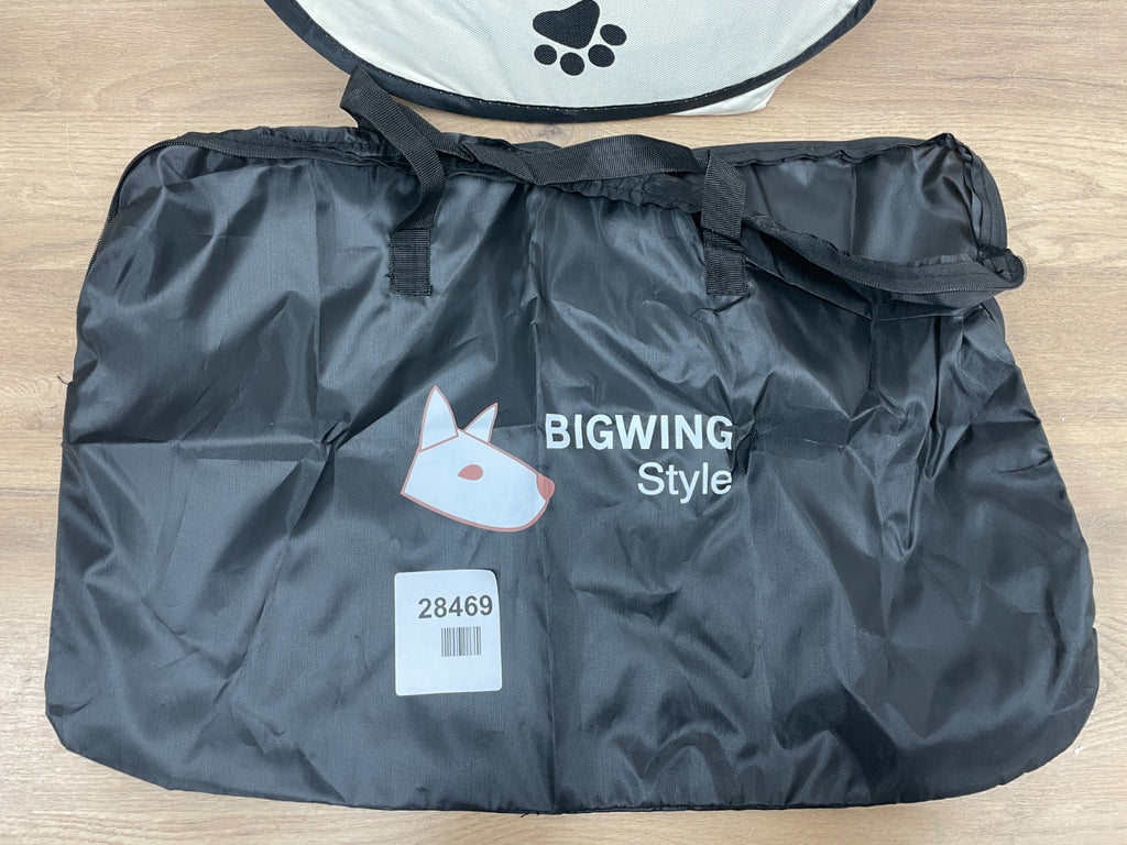 BIGWING Style Foldable Pet Playpen Portable Puppy Dog Cat Cage L Coffee