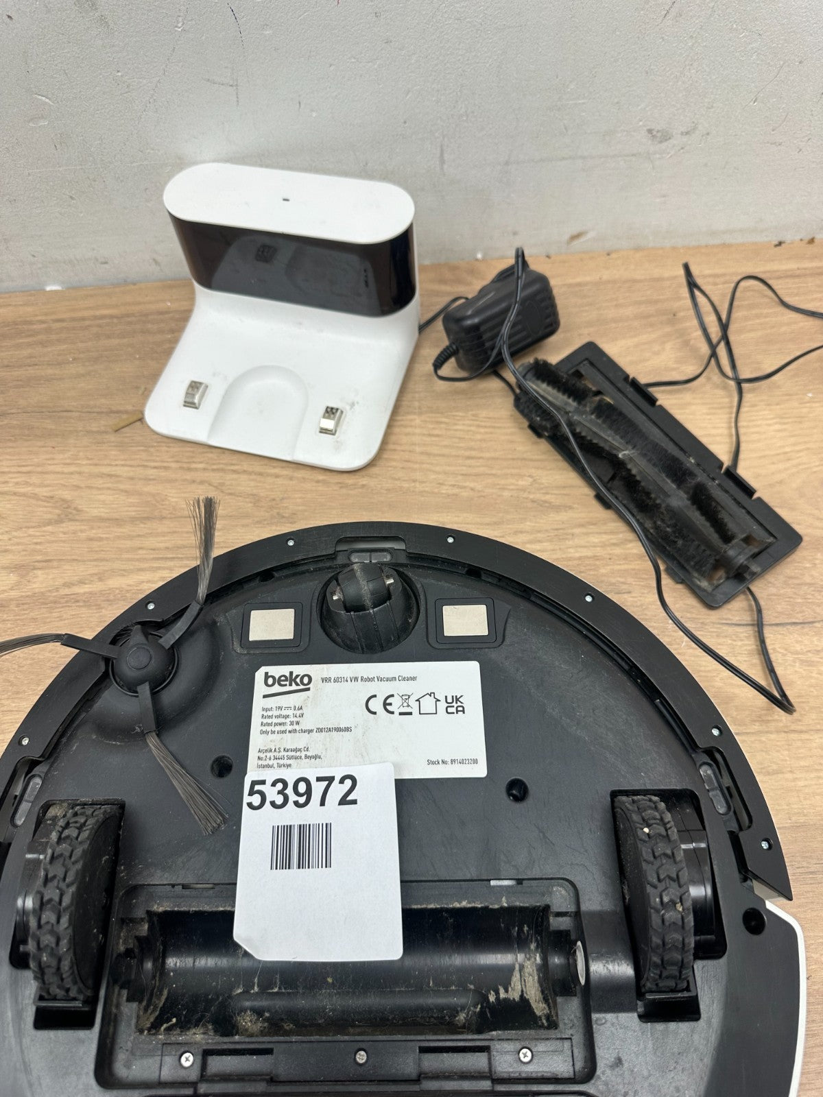 BEKO VRR60314VW Robot Vacuum Cleaner - White
