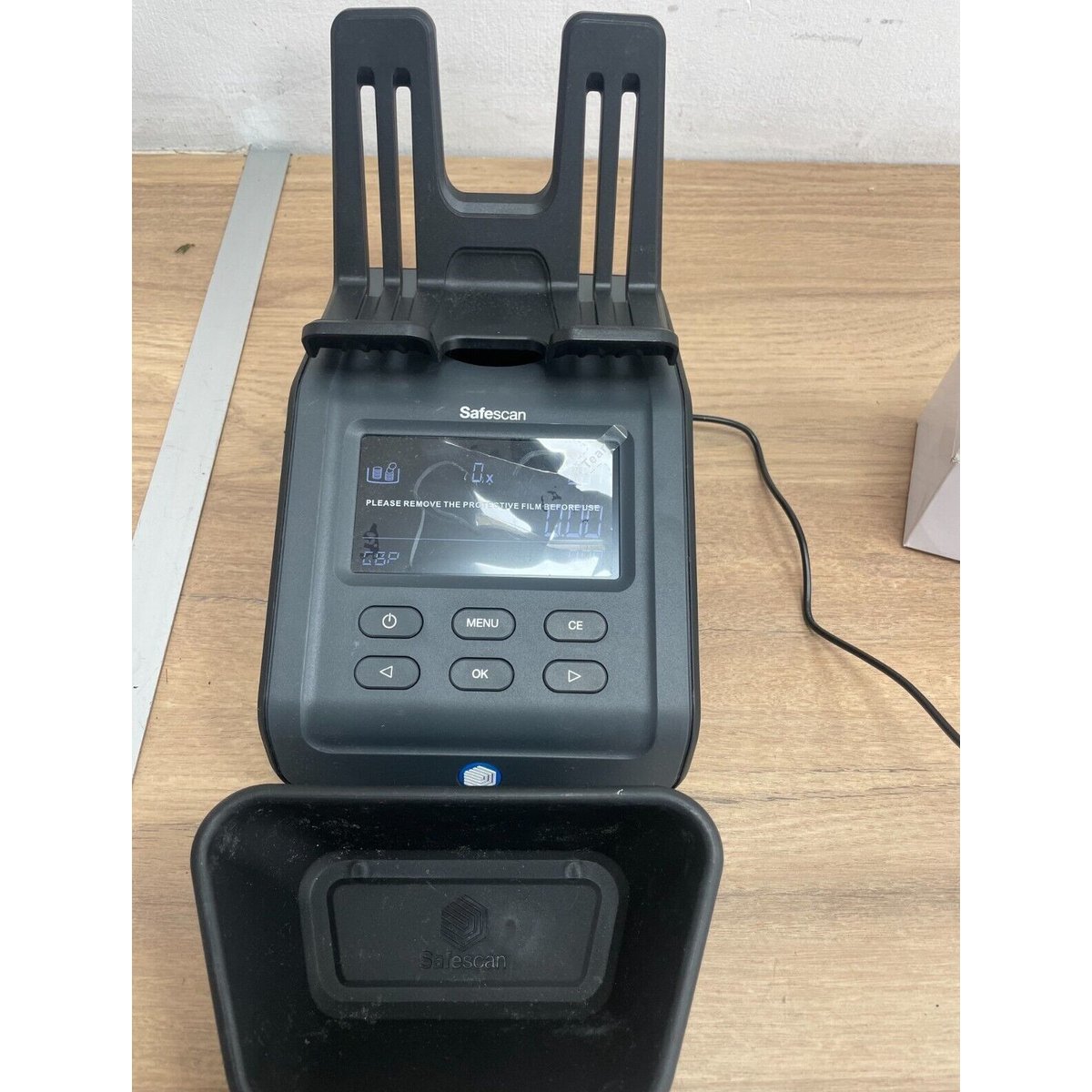 Safescan 6175 Coin And Note Counting Machine (Read Description)