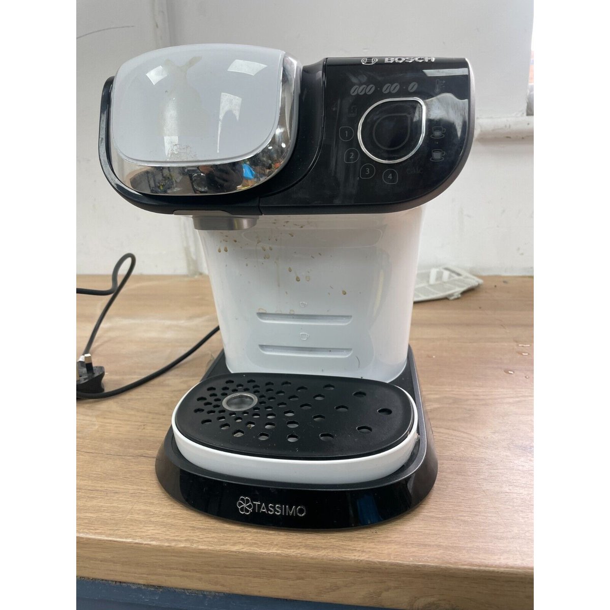Tassimo Bosch TAS6504GB Coffee Machine White - Not tested